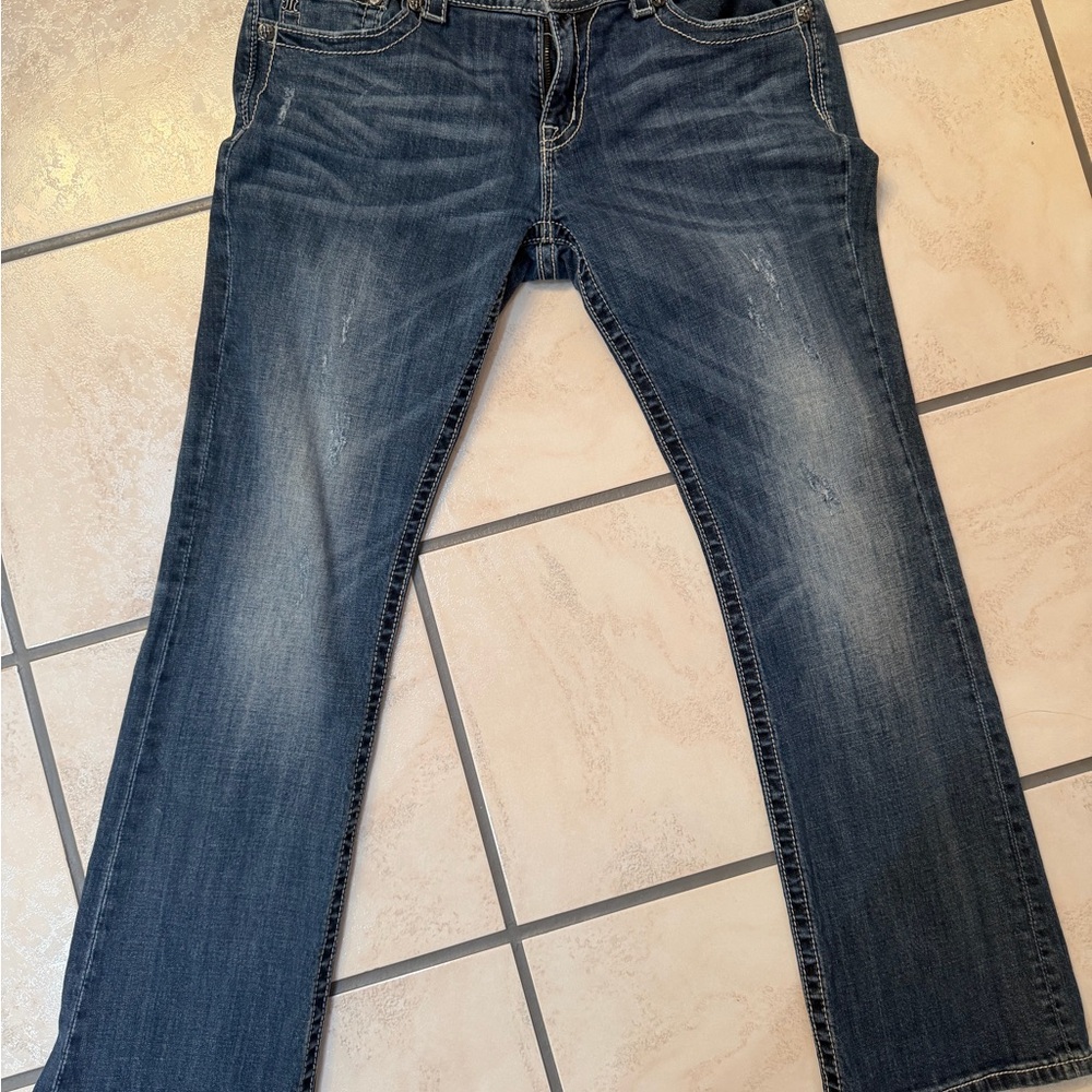 Miss Me Dark Blue Boot Cut Jeans